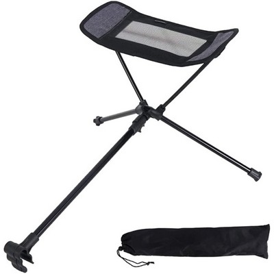 Foldable Retractable Footrest Leg Rest Camping Chair