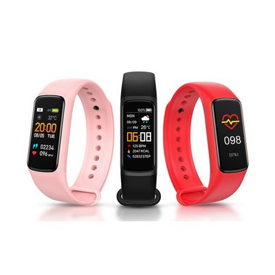 C7 Waterproof Blood Oxygen Heart Rate Smart Bracelet