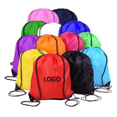 Colorful Waterproof Non-Woven Drawstring Bag