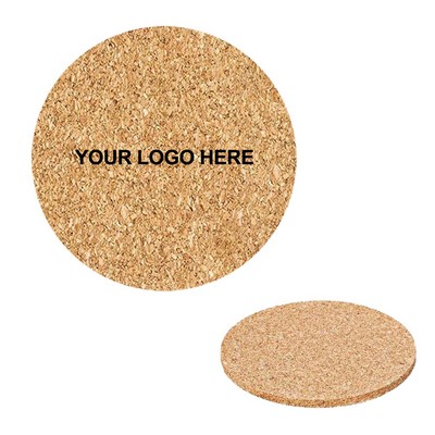 3.5" Round Absorbent Cork Coasters