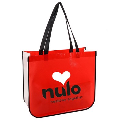 Matte Laminated Non-Woven PP Tote Bag(Rounded Bottom)