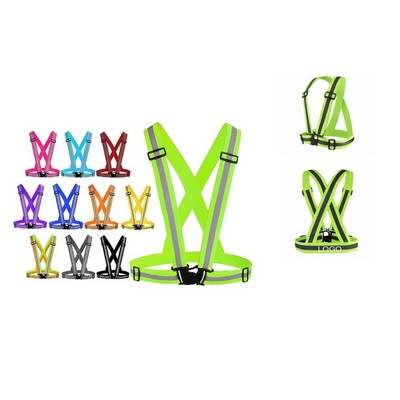 Reflective Elastic Safety Belt