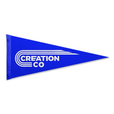 9"X24" Acrylic Soft Felt Pennant without Pole