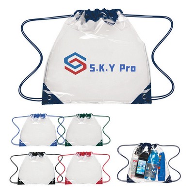 PVC Drawstring Backpack