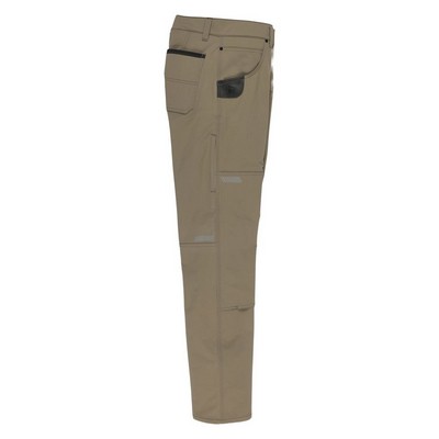 Wrangler® Riggs Workwear® Men's Dark Khaki Beige Nylon Work Pants