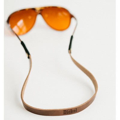 17" Monogrammed Leather Sunglass Straps