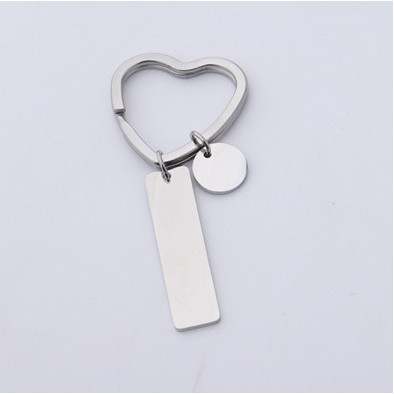 Heart-Shaped Stainless Steel Key Holder