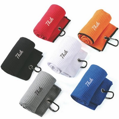 Microfiber Golf Towel With Hook