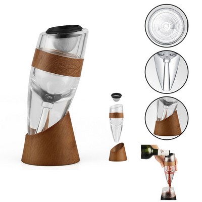 Wine Aerator Decanter Pourer Set