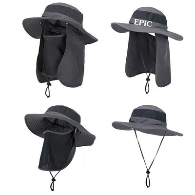 Sun Protection Face Cover Summer Outdoor Sun Neck Flap Hat