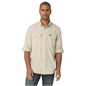 Wrangler® Performance Men's Overcast Long Sleeve Shirt