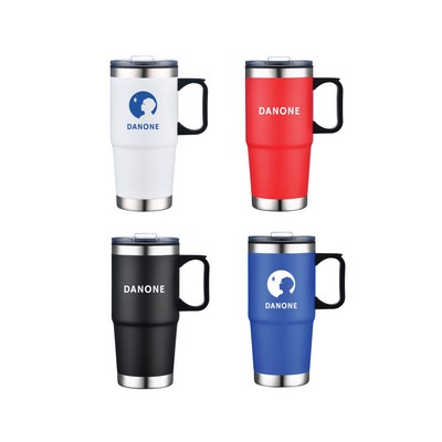 24 Oz. Travel Mug w/Stainless Bottom