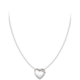 Olivia Burton® Classic Knot Heart Stainless Steel Necklace