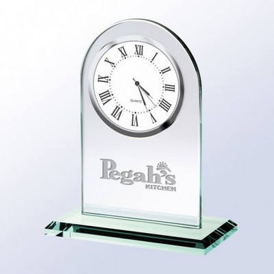 Jade Glass Light Clock