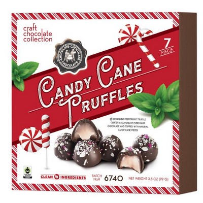 Chocolate Truffles Candy Cane