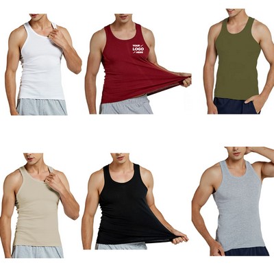 Man's Crew Neck Tank Top