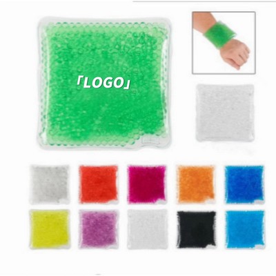 Custom Square Hot/Cold Gel Beads Pack