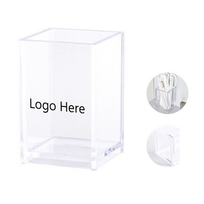 Clear Acrylic Pen Holder