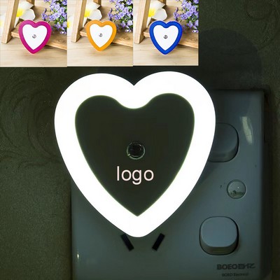 Heart Shaped LED Night Light