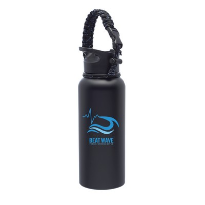 34 oz. Rappel Stainless Steel Water Bottle (2 Color Imprint)