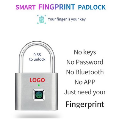 Fingerprint Smart Pad Lock