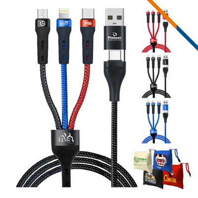 Haidi 5in1 Fast Charging Cable