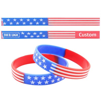 American Stars & Stripes Flag Bracelet