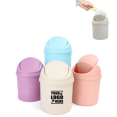 Plastic Desktop Mini Trash Can