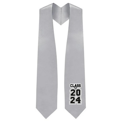 Custom Graduation Stoles Sash Screen Print 72"