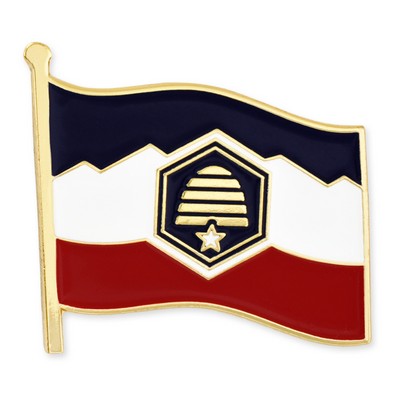 Utah State Flag Pin