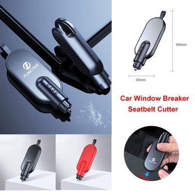 Portable Emergency Escape Automobile Safety Hammer Car Window Breaker/ Seatbelt Cutter(A3)