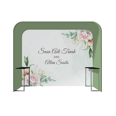 Square Arch Fabric Display, Double Sided (10ft x 8ft)