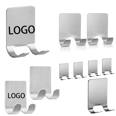 Silver Self Adhesive Razor Hooks