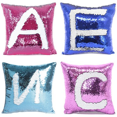 Reversible Sequin Pillow Cover