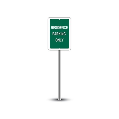 Reserved Parking Signs (1ft x 1ft) SQFT