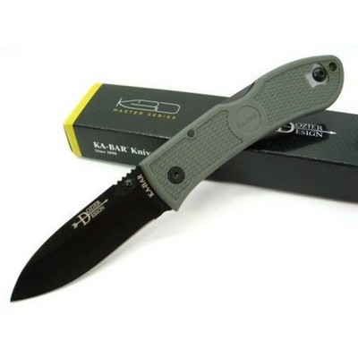 Foliage Green Dozier Folding Hunter Knife