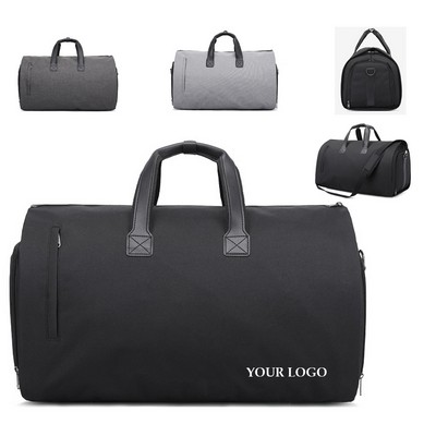 2 in 1 Hanging Suitcase Suit Garment Duffel Bag