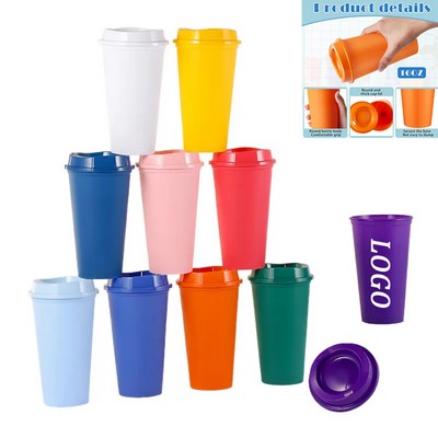 16 oz Reusable Travel Mug with Lid