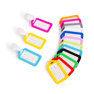 Customized Plastic Luggage Tag