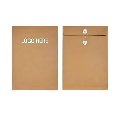 Personalized Kraft Paper Document Holder Folder