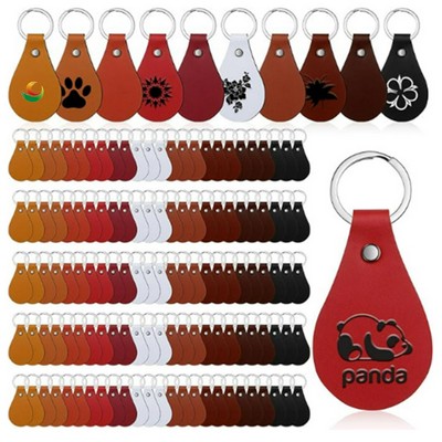 Pu Leather Car Keychain Multi-color 