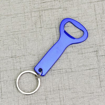 Wrench-Shaped Bottle Opener Keychain