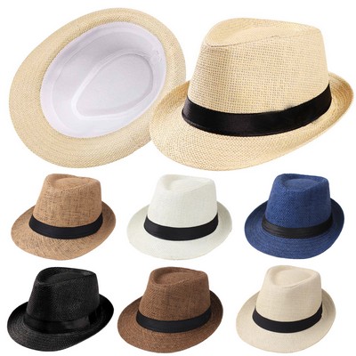 Paper Straw Panama Hat