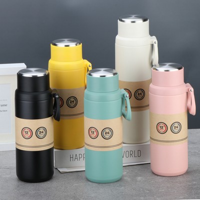 27oz/800ML 304 Stainless Steel Tumbler Insulated Water Bottle Portable Vaccum Mug