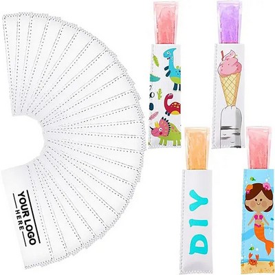 Neoprene Ice Pop Sleeves Popsicle Holders for Kids