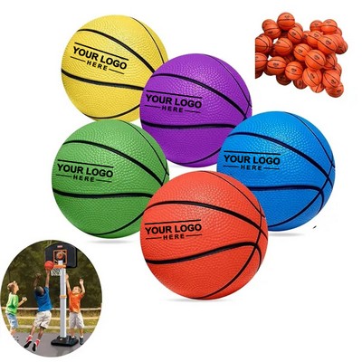 6 Inch PVC Mini Basketball