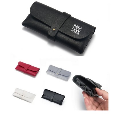 Pvc Leather Glasses Case