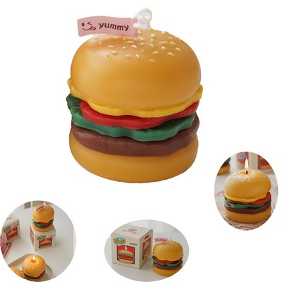 Hamburger Shape Scented Candle