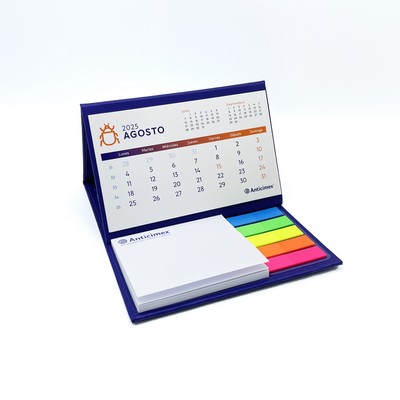 Promotional Calendar with Sticky Notes & Memo Pad