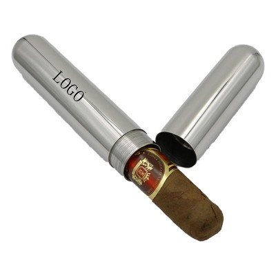 Stainless Steel Single Cigar Tube